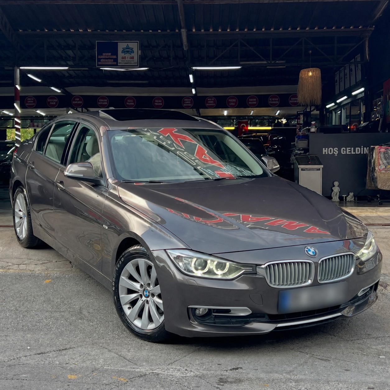 Pasta cila, seramik ve detaylı iç bakım sonrası BMW 320